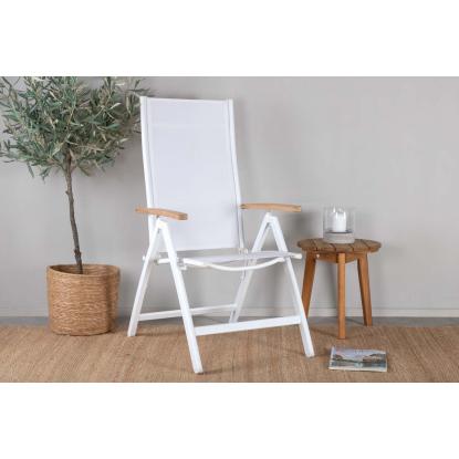 Venture Design Panama positionsstol, hvid/natur