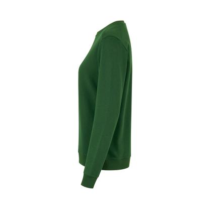 ID PRO Wear CARE 0381 sweatshirt, ubørstet, dame, flaskegrøn