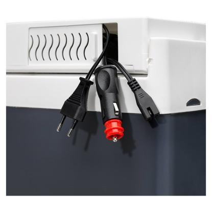 ZORN elektrisk køleboks, 12/230V inklusiv batteri, 20,8 Ah, 30 liter