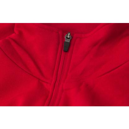 ID 0622 sweat cardigan, rød