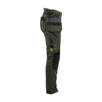 Blåkläder 7990 dame håndværker buks stretch x1900, skovgrøn/sort