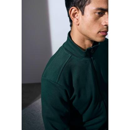 ID PRO Wear CARE 0382 cardigan, ubørstet, flaskegrøn