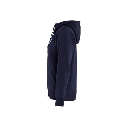 Blåkläder 3395 dame hættetrøje full zip, marineblå