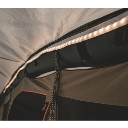 easy camp Brimnes 5 Air tunneltelt til 5 personer, brun