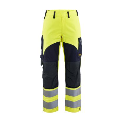 Blåkläder 7189 dame multinorm buks inherent, hi-vis gul/marineblå
