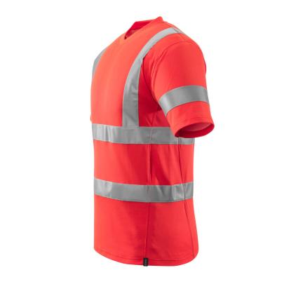 MASCOT SAFE CLASSIC T-shirt, hi-vis rød