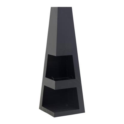 Venture Design Bastian havepejs, sort, 120 x 40 x 40 cm