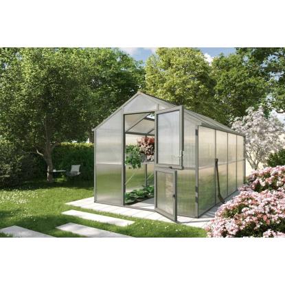 KGT Iris IV drivhus, antracitgrå, 10 m²