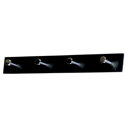 Millex Melody knagerække, 5 knager, 48 cm, sort/krom