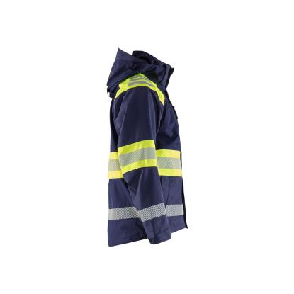 Blåkläder 4420 high vis skaljakke, marineblå/hi-vis gul
