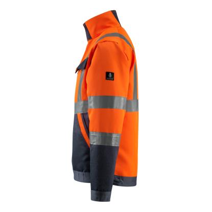 MASCOT SAFE LIGHT Forster arbejdsjakke, hi-vis orange/mørk marine