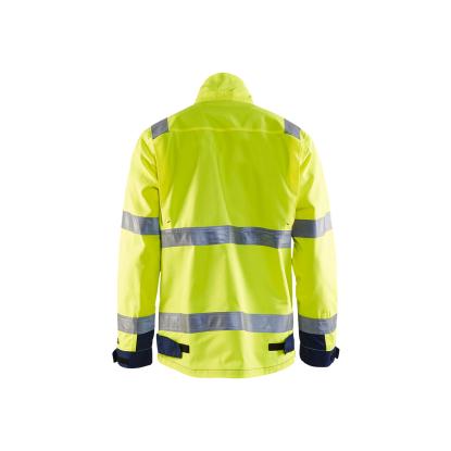 Blåkläder 4064 high vis arbejdsjakke, hi-vis gul/marineblå