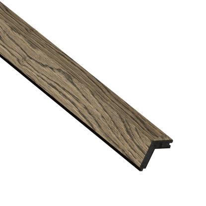 I-Wood UniPanel udvendigt hjørne, sort olieret, sort kerne, egefiner, 17 x 55 x 2780 mm