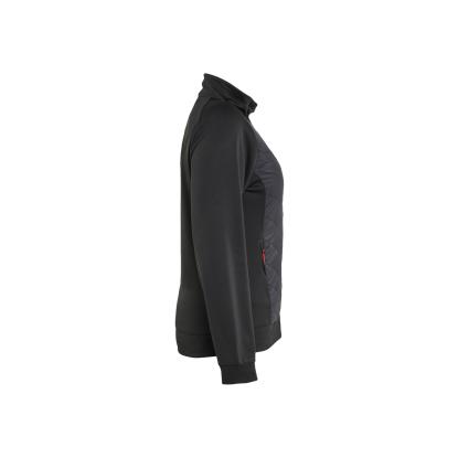 Blåkläder 3419 dame hybrid sweatshirt, sort/rød