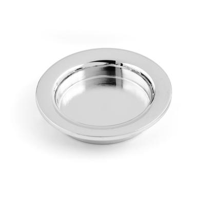 Habo skydedørsskål, krom, Ø40 mm - 2 stk.