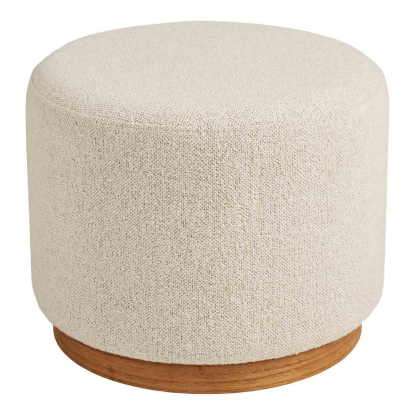 Daisy puf, sand, Ø50 cm