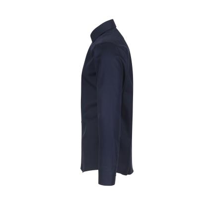 Seven Seas SS30 Fine Twill skjorte, slim, navy