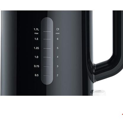 Braun WK1100 elkedel, 2200W,  sort - 1,7 liter
