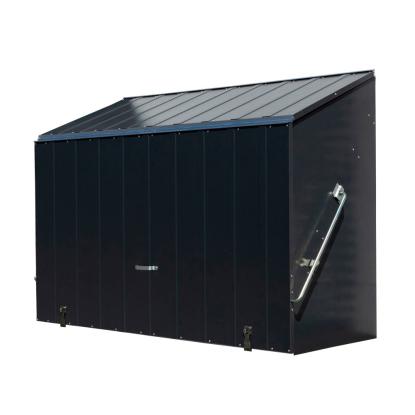 Trimetals Sesame opbevaringsboks, stål, antracitgrå, 139 x 76 x 185 cm