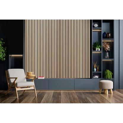 FibroTech PROFF akustikpanel, 605 x 3000 mm, ash