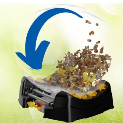 Hozelock Easy mix 2-i-1 komposttromle