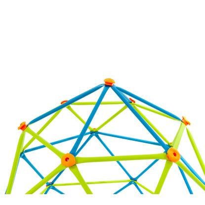Lifetime Geodome klatretårn, blå/lime, Ø238 x 223 cm