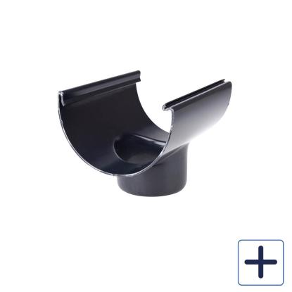 Plastmo tudstykke, PVC, sort