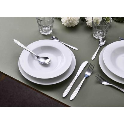aida Café suppetallerken, Ø22 cm, porcelæn, hvid - 4 stk.