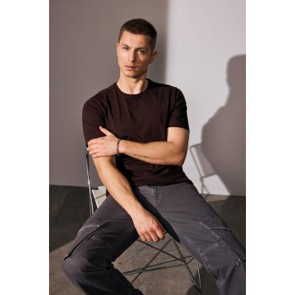ID 0594 Stretch T-shirt, komfort, mocca
