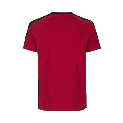 ID PRO Wear 0302 T-shirt med kontrast, rød