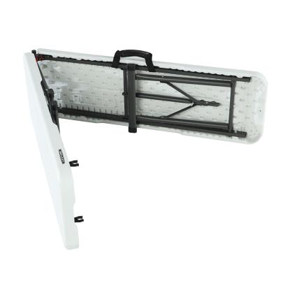 Lifetime sammenklappelig bænk, plast, hvid, 42 x 183 x 29 cm