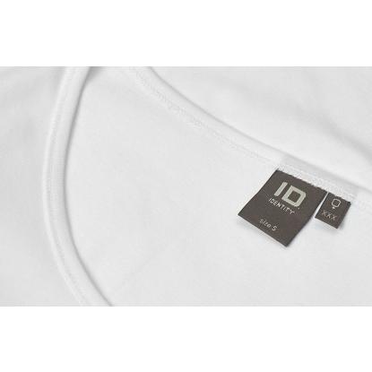 ID 0597 Stretch T-shirt med korte ærmer, dame, hvid