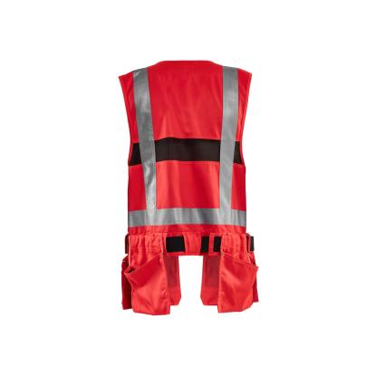 Blåkläder 3032 high vis håndværker vest, hi-vis rød