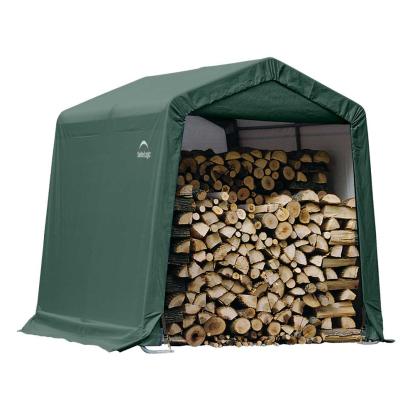 ShelterLogic Shed-in-a-Box teltgarage, grøn - 5,76 m²
