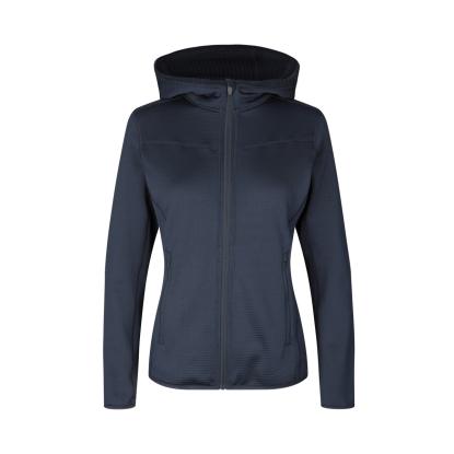 ID 0841 cardigan med stretch, komfort, dame, navy