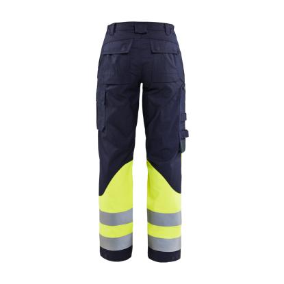 Blåkläder 7188 dame multinorm buks inherent, marineblå/hi-vis gul