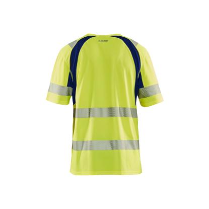 Blåkläder 3397 high vis UV t-shirt, hi-vis gul/marineblå