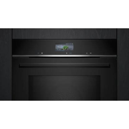 Siemens iQ700 ovn til indbygning med mikrofunktion HM736G1B1, 67 liter