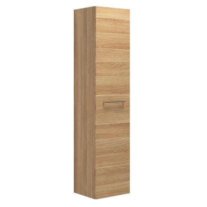Scanbad Multo højskab med højrehængt låge, 40 x 175 cm, varm eg