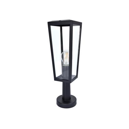 LUTEC PINE lygtepæl, 3 lyskilder, H198,6 cm, E27, IP44, sort