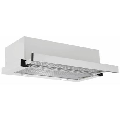 Thermex Classic SL66 skabsintegreret emhætte, hvid/stål, 60 cm