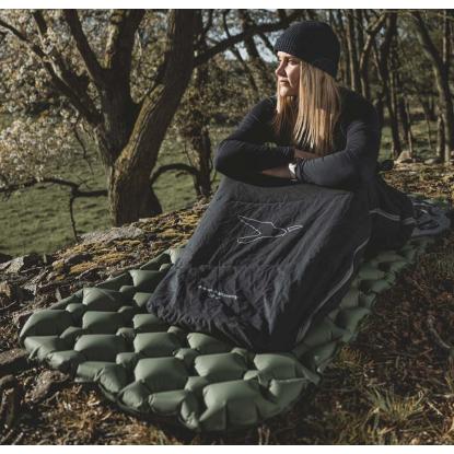 easy camp Golden Eagle Large liggeunderlag med luft, grøn, 7,5 x 63 x 187 cm