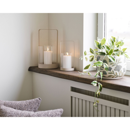 Hurricane lysestage, beige - 2 stk.