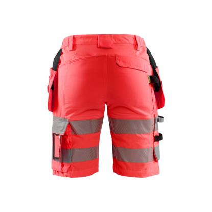 Blåkläder 7186 dame high vis shorts med stretch, hi-vis rød