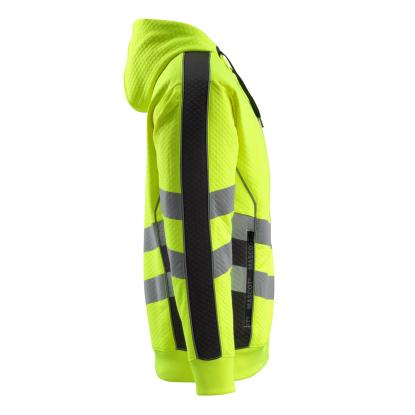 MASCOT SAFE SUPREME Corby hættetrøje med lynlås, hi-vis gul/sort