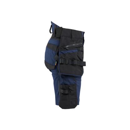 Blåkläder 7175 striker dame håndværker shorts stretch, mørk marineblå/sort
