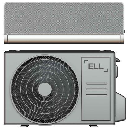 ELL Front Boost luft-til-luft varmepumpe med Wi-Fi, 5,28 kW, silver, 130 m²