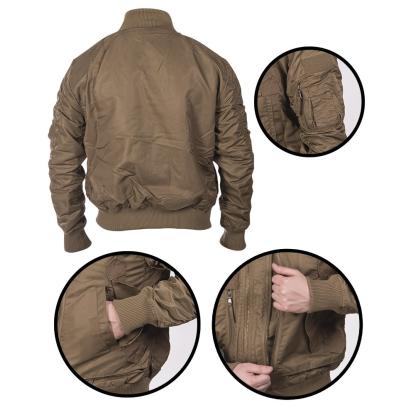 Mil-Tec Tactical pilotjakke, dark coyote brun