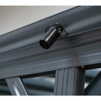 Westmann Bergen carport, buet tag, antracitgrå, 220 x 300 x 505 cm - 15 m²