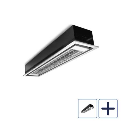 HEATSTRIP Max el terrassevarmer til indbygning, hvid